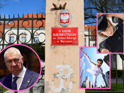 Giertych żądał powtórki szkolnych wyborów, bo jego córka przegrała! W tle raper Mata