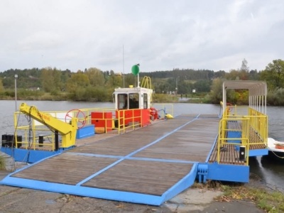 Prom „Drogowiec” wstrzymany z powodu wysokiej wody