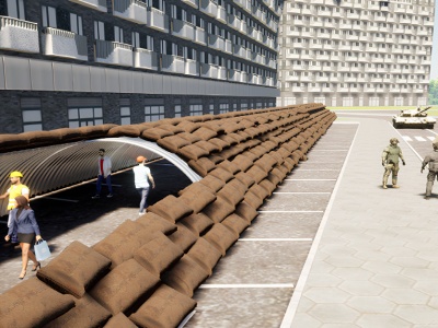 Spółka od dronów chce produkować mobilne schrony dla ludności