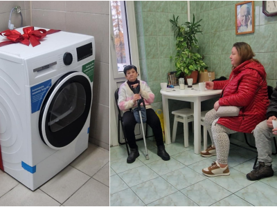 Mała zmiana, duża pomoc. Suszarka do ubrań trafiła do tarnowskiej łazienki dla bezdomnych