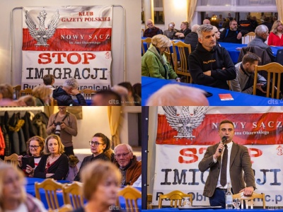 ,,Dziś jesteśmy świadkami tego, jak Europa umiera”. Robert Bąkiewicz odwiedził Nowy Sącz