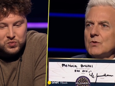 Hubert Urbański wypisał czek na pół miliona, a po odpowiedzi gracza zastygł. 