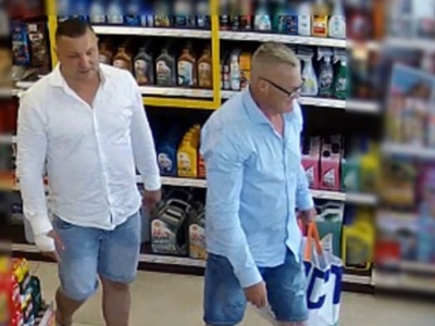 Podejrzani o kradzież na stacji benzynowej na Targówku. Policja milczała od sierpnia