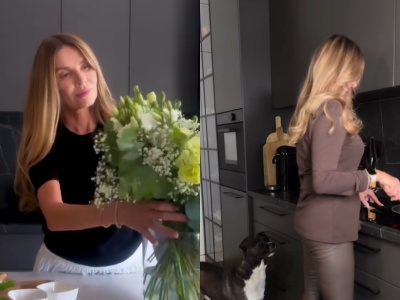 Dom Hanny Lis ocieka luksusem. Salon robi wrażenie, ale kuchnia to prawdziwe królestwo