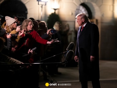 Donald Trump z nocnym orędziem do Amerykanów. 