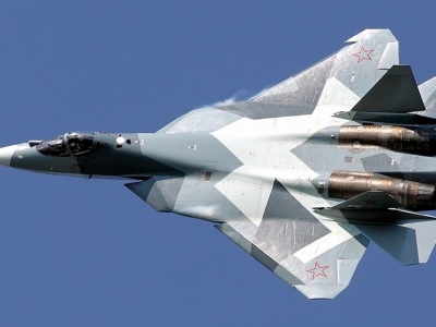 Potężne Su-57 nad Ukrainą. 