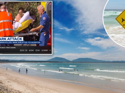 Krwawy atak rekina na popularnej plaży. Nie żyje 20-latka. Druga osoba walczy o życie