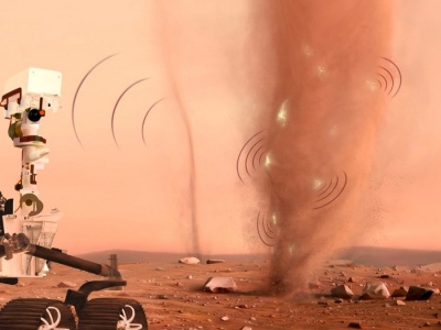 Marsjańskie diabły pyłowe mają sekret. Usłyszeliśmy je pierwszy raz w dziejach