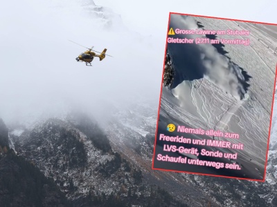 Lawina runęła na stok narciarski w Tyrolu. Trwa akcja poszukiwawcza