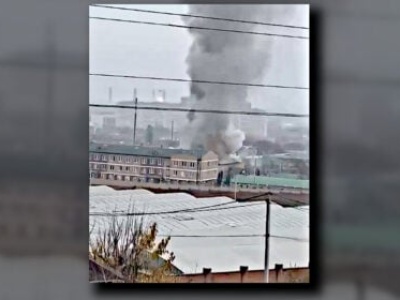 A co to wybuchło w Groznym? Dym nad bazą wojskową!