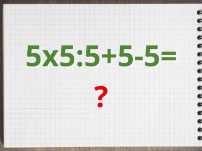 Zagadka z piątkami na 5 sekund. Tyle wystarczy, żeby podać wynik