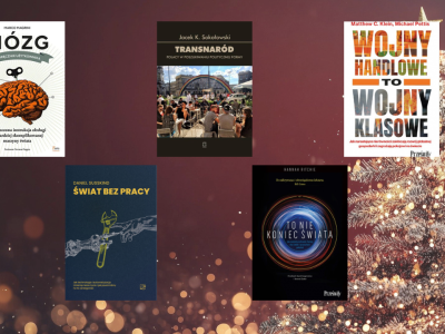5 książek, które warto podarować pod choinkę. Wybór redakcji „Obserwatora Gospodarczego”