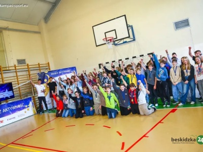 Mistrz olimpijski i sportowy freestyler odwiedzili uczniów w Dzięgielowie