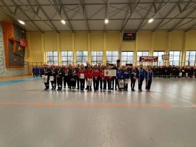 Młodzi strażacy w świetnej formie. Przytkowice gospodarzem VII Powiatowych Halowych Zawodów MDP