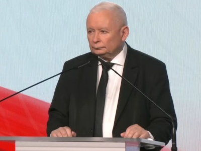 Kaczyński zrzuca winę za porażkę PiS na hejterów i ostrzega przed Braunem