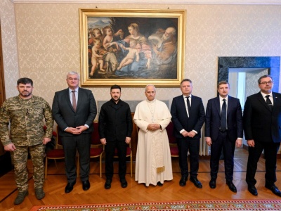 Leon XIV przyjął w Castel Gandolfo prezydenta Zełenskiego