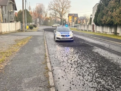 Z samochodu dostawczego na drogę wysypywał się węgiel. Kierowca stanie przed sądem