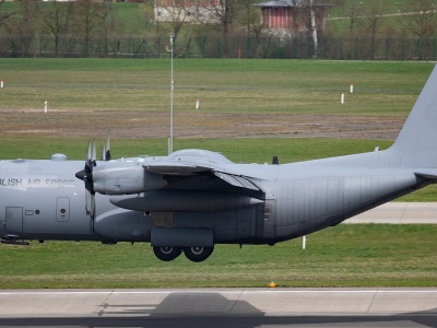 Baza w Powidzu odebrała największy samolot wojskowy. Czekano na to dwa lata