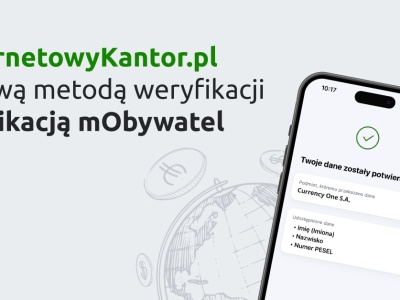 InternetowyKantor.pl z nową metodą weryfikacji przy zakładaniu konta – aplikacją mObywatel