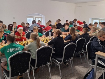 60 młodych szachistów rywalizowało na Posadzie