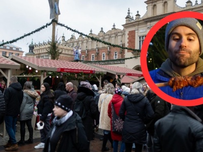 Kanadyjczyk wybrał się na jarmark w Polsce. 