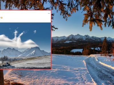 Ta fotografia z Tatr wywołała furorę w sieci. 