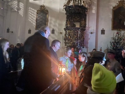 Mieszkańcy Sandomierza odbiorą Betlejemskie Światło Pokoju