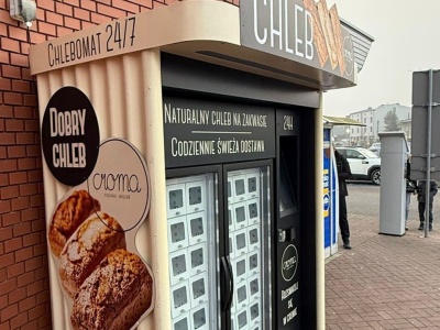 Chlebomat Croma ma połączyć rzemieślniczą piekarnię i miejską wygodę