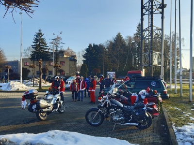 Możesz ich spotkać w Nowym Sączu i w okolicach. Motomikołaje nadal w akcji