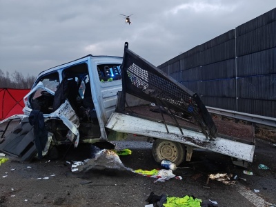 Wypadek na S8. Lądowały dwa śmigłowce LPR