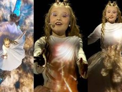 Eurowizja Junior 2025. Marianna Kłos zawładnęła widownią. Scena ZAPŁONĘŁA
