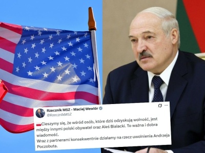 Białoruś uwolniła 123 więźniów politycznych, Andrzej Poczobut nadal przetrzymywany