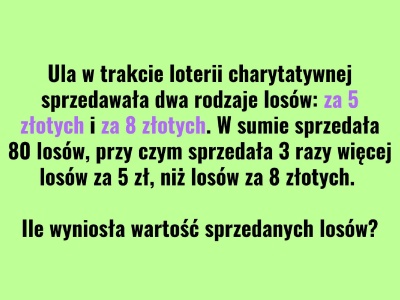 Nie zgaduj, tylko zauważ zależność. Zaskakująco skuteczna łamigłówka