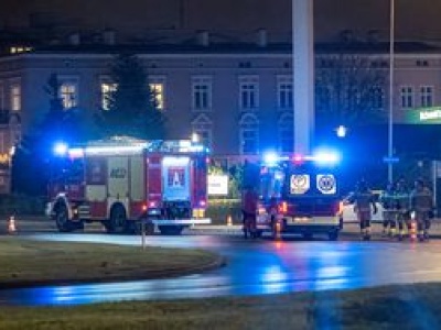 Kolizja na rondzie Solidarności w Pile. Sprawca ukarany mandatem