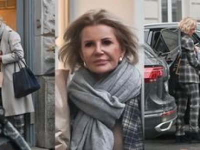 Obładowana zakupami Joanna Racewicz znów zaparkowała swojego Lexusa za ćwierć MILIONA na zakazie (ZDJĘCIA)