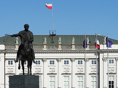 Warszawa. Pałac Prezydencki bez Chanuki i inne zmiany
