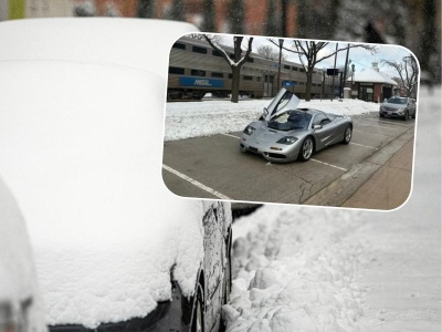 Ten samochód kosztuje ponad 100 mln złotych. Właściciel wyjechał nim przywitać pierwszy śnieg