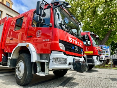 Pożar w kamienicy w centrum miasta-ewakuacja mieszkańców