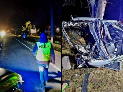Tragiczny wypadek na drodze krajowej nr 94 w Krzywej