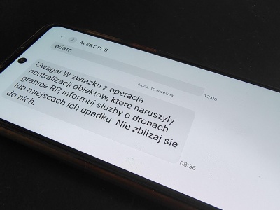 Jak zgłosić rosyjski dron przez telefon?