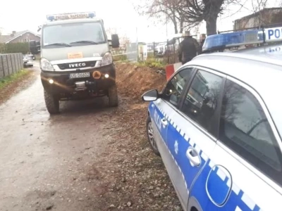 Niewybuch znaleziony koło żłobka