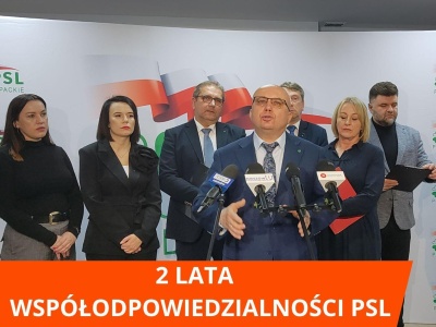 2 lata współodpowiedzialności PSL