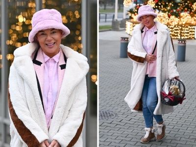 Edyta Górniak wyszła z domu bez makijażu. Paparazzi zrobili jej zdjęcia