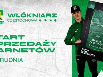 17 grudnia ruszy sprzedaż karnetów na domowe mecze KRONO-PLAST Włókniarza Częstochowa!
