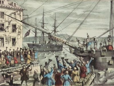 Amerykański bunt i zatopiona herbata