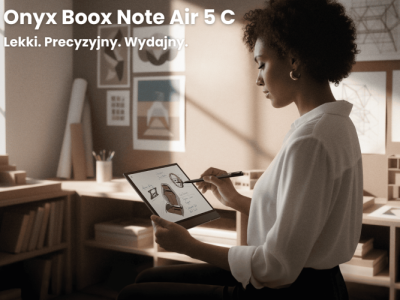 Onyx Boox Note Air 5 C i komfort tworzenia!