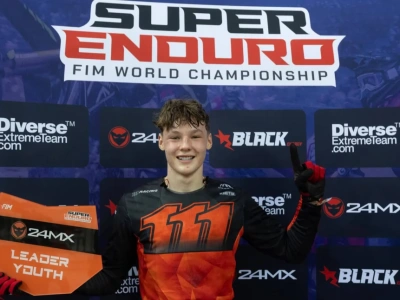 Wojtek Walczak w pierwszej rundzie Mistrzostw Świata FIM Super Enduro nie miał sobie równych