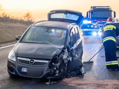 Zablokowana DK22 na obwodnicy Chojnic. Utrudnienia w rejonie Nieżychowic