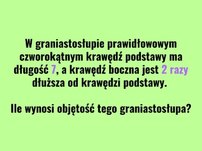 Niepozorna łamigłówka z graniastosłupem. Błąd w niej robi co druga osoba