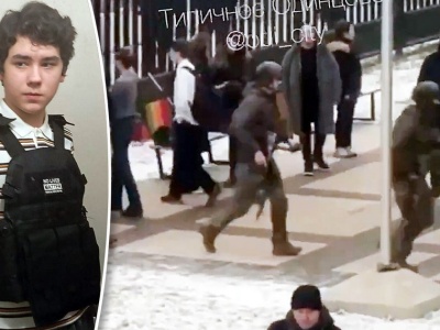 Koszmarna zbrodnia w szkole dla dzieci rosyjskich bogaczy. Nastoletni zabójca przyszedł w upiornej koszulce